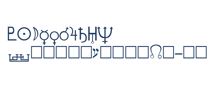 Hermetic Regular Other Characters