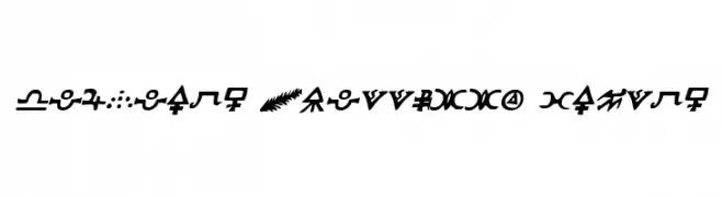 Hermetic Spellbook Italic  les polices de caractères gratuit tlcharger