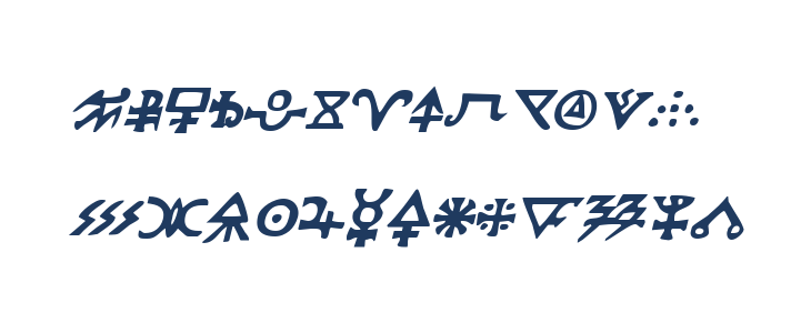 Hermetic Spellbook Italic Lowercase