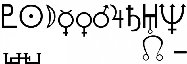 Hermetica Font OTHER CHARS