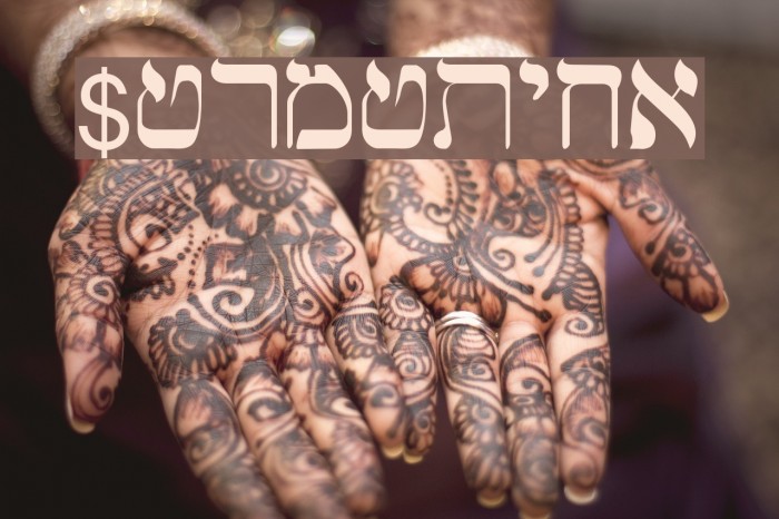 Hermetica Font examples