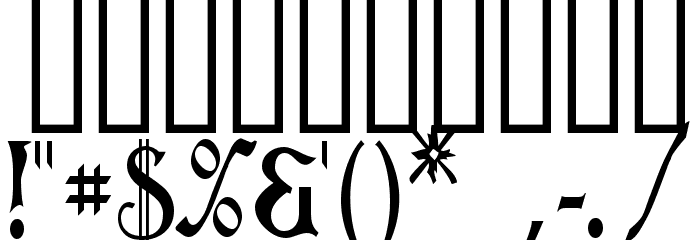 Hermia!` Font OTHER CHARS