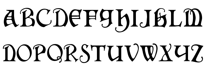Hermia!` Font LOWERCASE