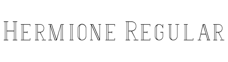 Hermione-Regular Font