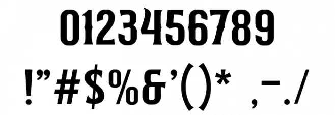 Hermona Font OTHER CHARS