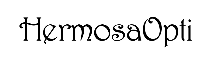 HermosaOpti Font
