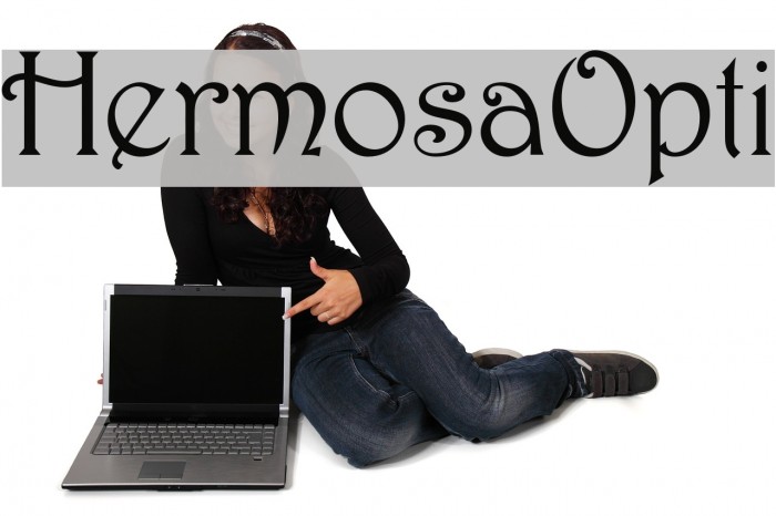 HermosaOpti Font examples