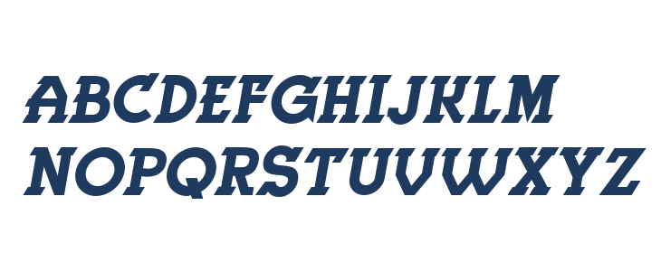 Herne Italic Lowercase