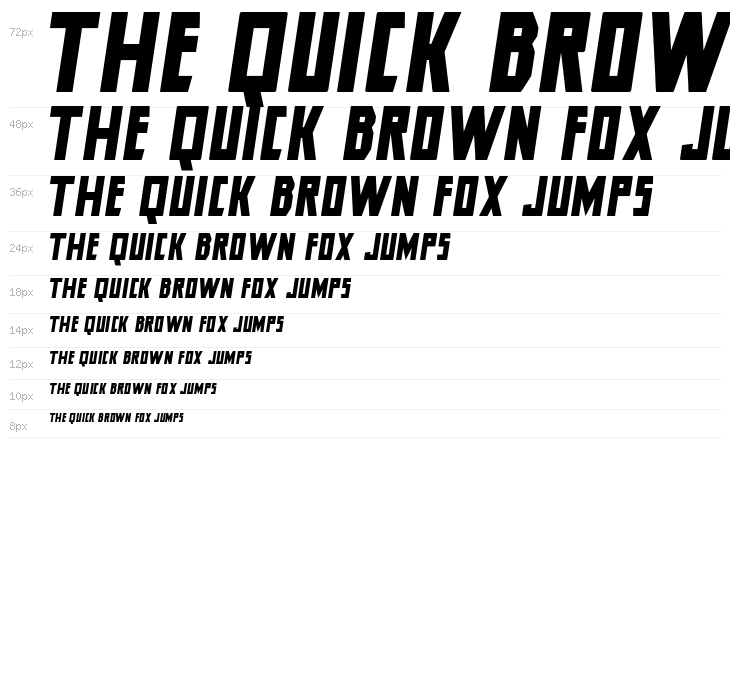 Hero Italic Waterfall