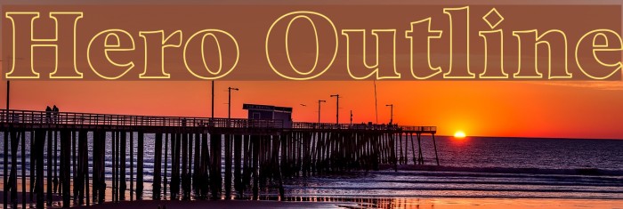 Hero Outline Example 1