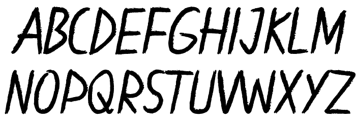 Hero Toddler Demo Display Font LOWERCASE