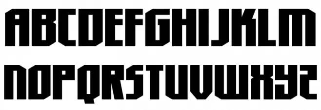 Hero Worship Condensed Font UPPERCASE