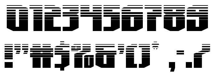 Hero Worship Halftone Font OTHER CHARS