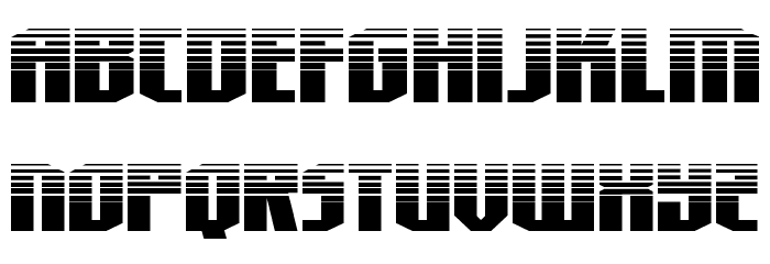Hero Worship Halftone Font LOWERCASE