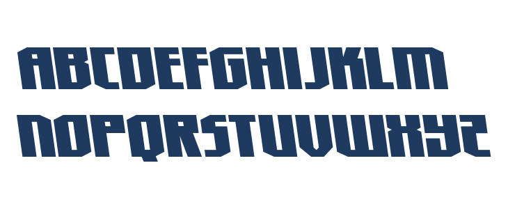 Hero Worship Semi-Leftalic Lowercase