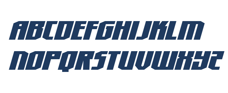 Hero Worship Super-Italic Lowercase
