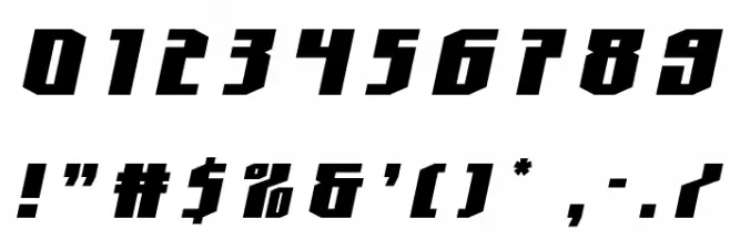 Hero Worship Title Italic Font OTHER CHARS