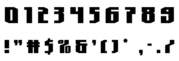Hero Worship Title Font OTHER CHARS