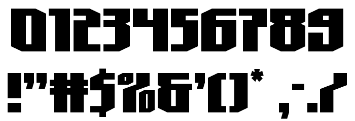 Hero Worship Font OTHER CHARS