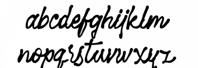 HeroPolpen फ़ॉन्ट लोअरकेस