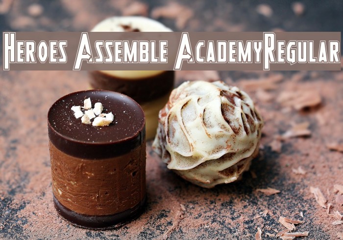 Heroes Assemble AcademyRegular Example 2