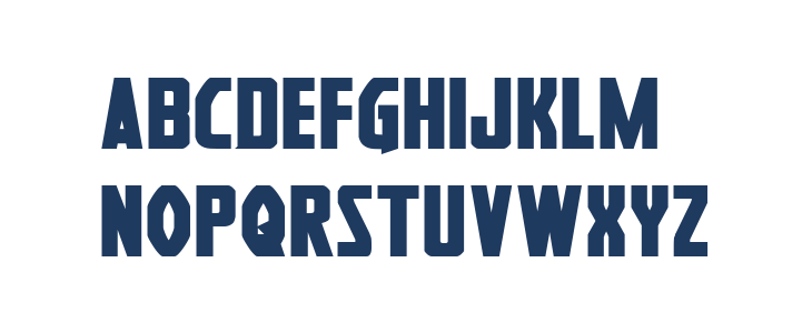 Heroes Assemble Bold Expanded Lowercase