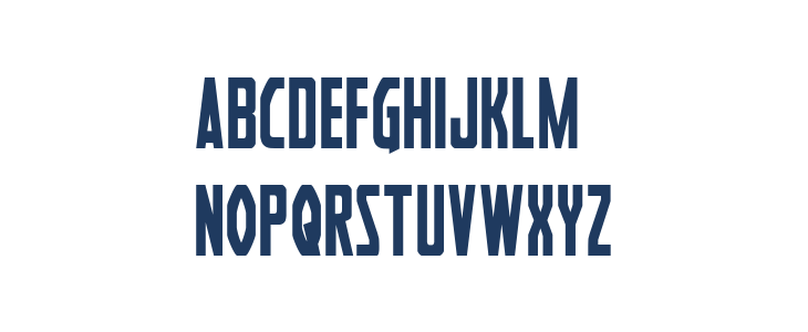 Heroes Assemble Condensed Lowercase