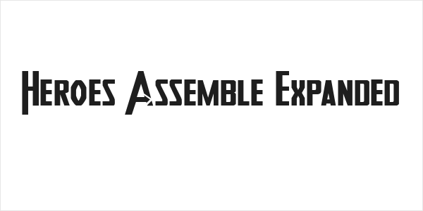 Heroes Assemble Expanded Logo
