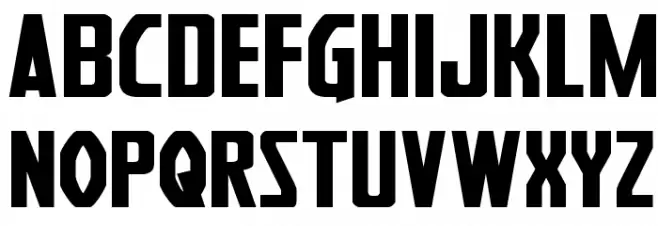 Heroes Assemble Expanded خط أحرف صغيرة