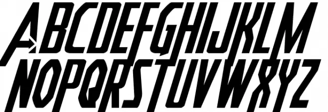 Heroes Assemble Italic لخطوط تنزيل الأحرف الكبيرة