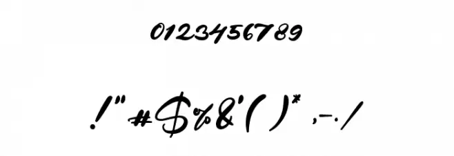 Heroes Fest Font OTHER CHARS