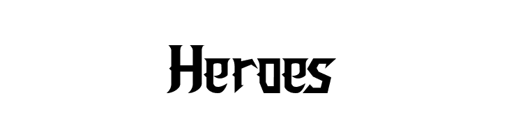Heroes  baixar fontes gratis