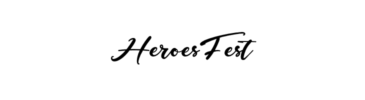 HeroesFest  Frei Schriftart Herunterladen