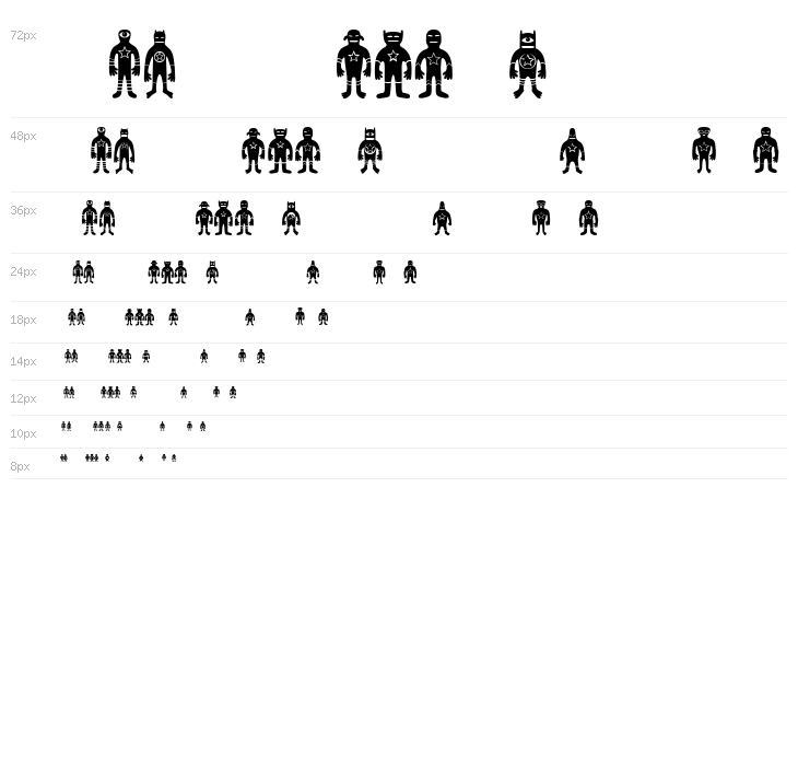 Heroez Regular Waterfall