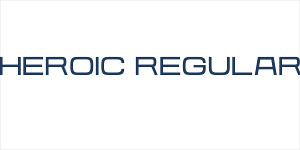 Heroic Regular Logo