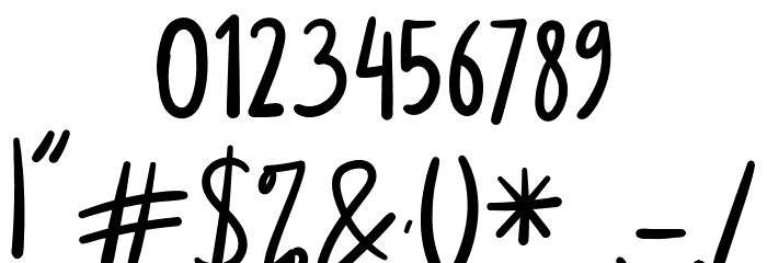 Heroic Font OTHER CHARS