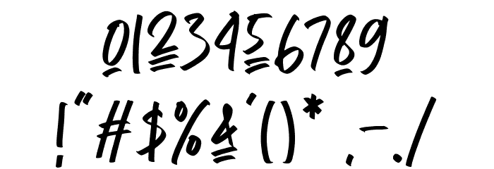 HeroicMage Font OTHER CHARS