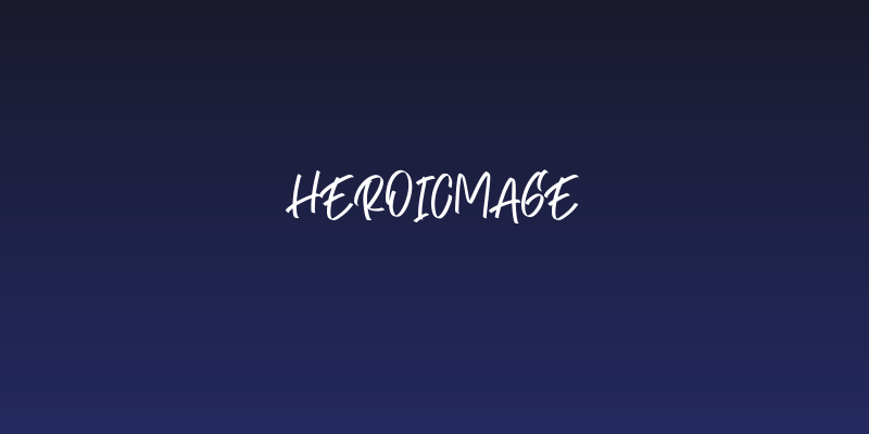 HeroicMage Social Header