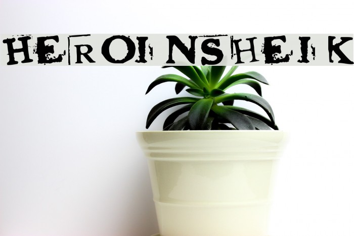 HeroinSheik फ़ॉन्ट examples