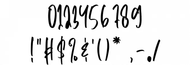 Heroism Theory Font OTHER CHARS