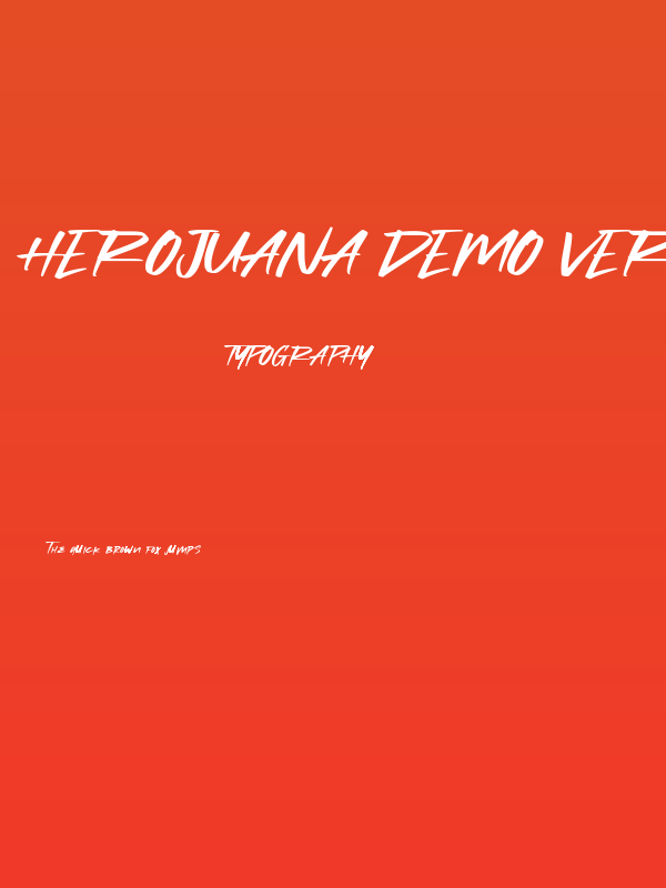 Herojuana Demo Version Poster