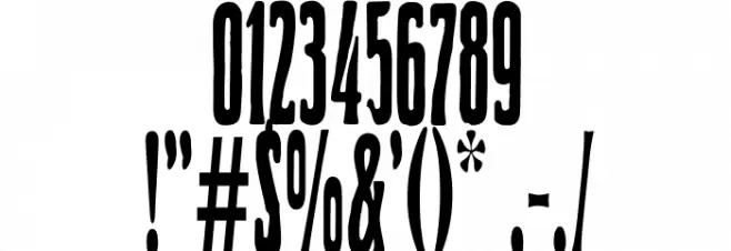 Herold Font OTHER CHARS