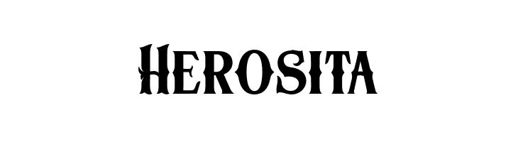 Herosita  font caratteri gratis