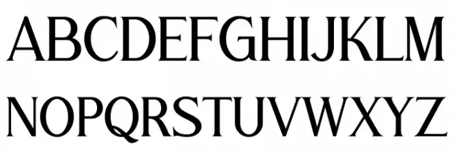 Herotenn フォント 大文字