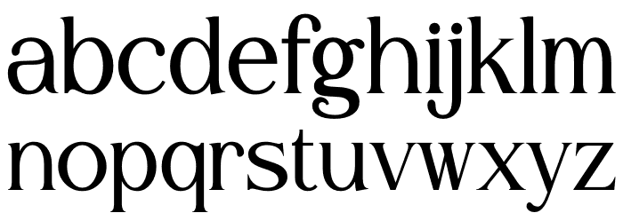 Herotenn Font LOWERCASE