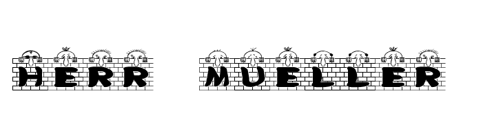 Herr Mueller 1  Frei Schriftart Herunterladen