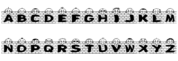 Herr Mueller 1 Font LOWERCASE