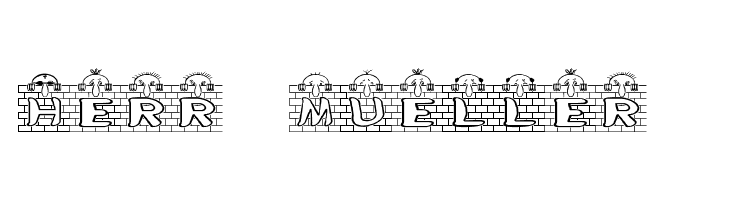 Herr Mueller 2  baixar fontes gratis
