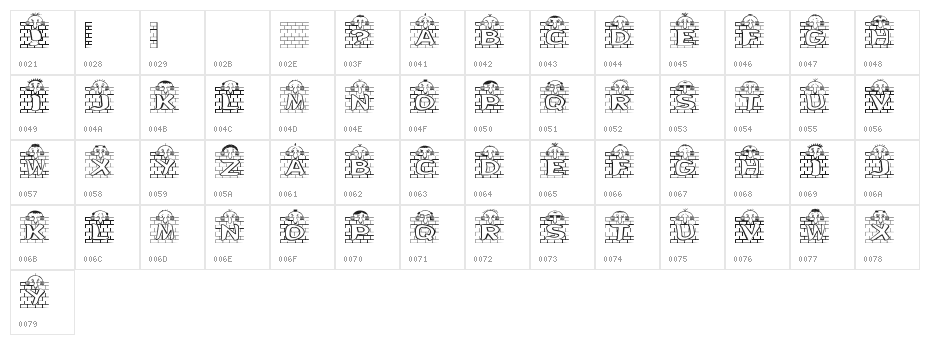 Herr Mueller 2 Character Map