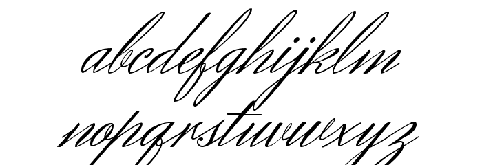 Herr Von Muellerhoff Regular Font LOWERCASE